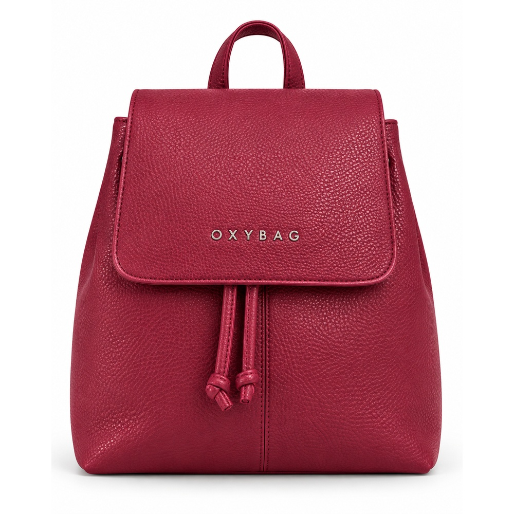Dámský batoh LUXY Leather Bordeaux